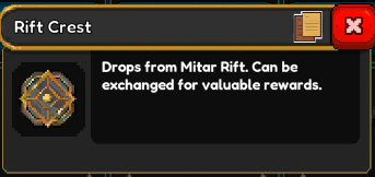 Rift Crest Description