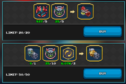 Nightmare Event Shop after Flamborn Dragon